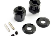 FASTRAX HEX WHEEL HUBS (2) FOR THE AXIAL WRAITH FTAX22